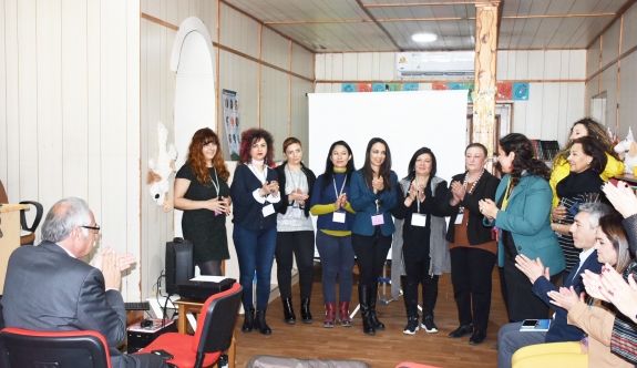 Girne’de kadın sanatçılar çalışmalara başladı