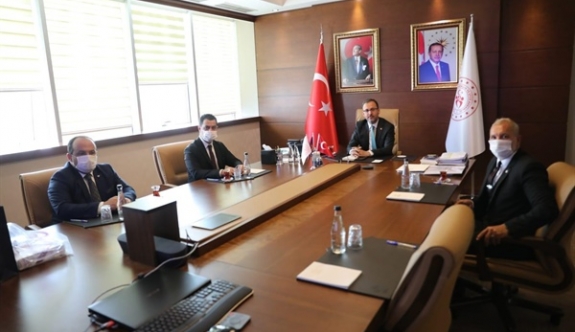 GAÜ Kurucu Rektörü Akpınar Ankara’da Temaslarda Bulundu