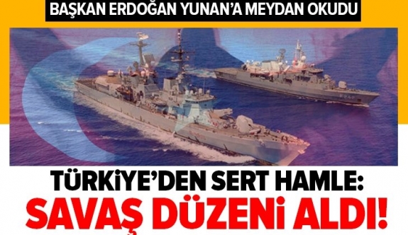 Türkiye Akdeniz'de savaş düzeni aldı