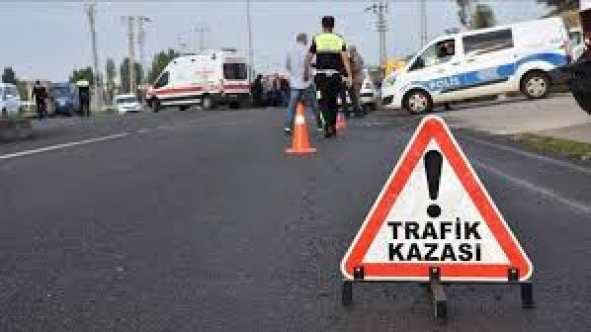 Alsancak’ta Trafik Kazası.. 1 Yaralı
