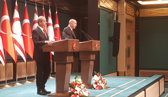 Erdoğan: Türk tarafı Kıbrıs’ta adil, kalıcı ve sürdürülebilir bir çözümden yanadır