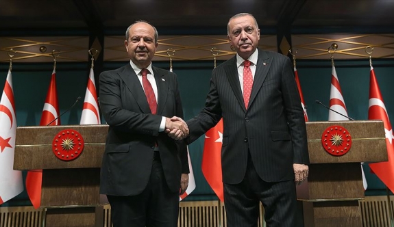 Tatar, TC Cumhurbaşkanı Erdoğan ile görüşüyor