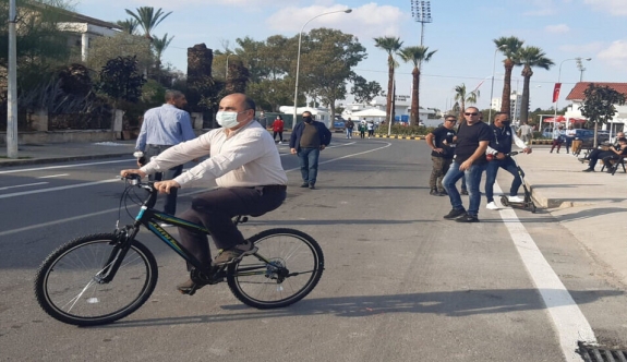 Büyükelçi Ali Murat Başçeri, Maraş’ı ziyaret ederek, bisiklet turuna katıldı