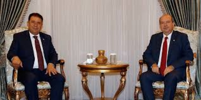 Cumhurbaşkanı Tatar, Ersan Saner’i kabul etti