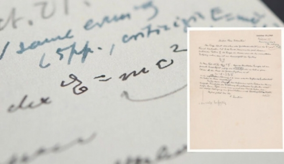 Einstein'in mektubuna servet