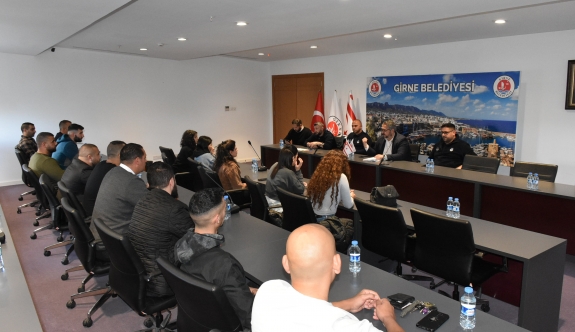Girne Belediyesi Kent Güvenliği Birimi’ne yeni personel