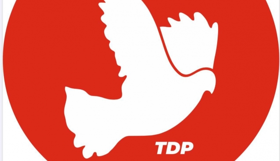 TDP: “Adil bir düzeni hep birlikte oluşturacağız”
