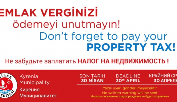 Do Not Forget to Pay Your Property Tax
