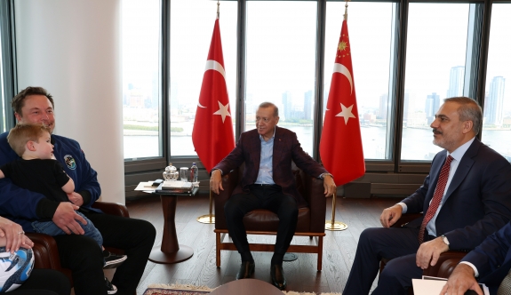 Erdoğan, Elon Musk'ı kabul etti