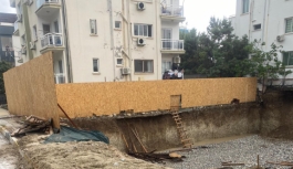 Sağanak yağış Girne’de de etkili oldu, bazı yollar kapandı, çökme tehlikesine karşı bir apartman boşaltıldı