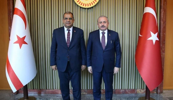 TBMM Başkanı Şentop Başbakan Sucuoğlu'nu Kabul Etti