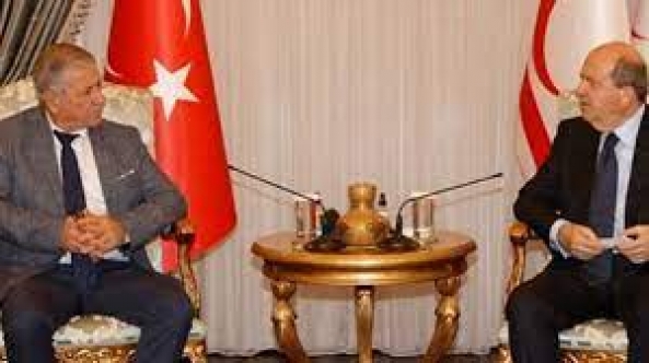 Cumhurbaşkanı Tatar, Kıbrıs Türk İnşaat Müteahhitleri Birliği Heyetini Kabul Ederek Görüştü