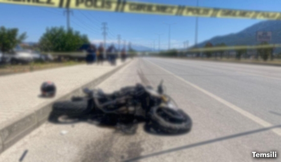 Girne-Alsancak Çevreyolu Üzerinde Motosiklet Kazası Sürücü Yoğun Bakımda