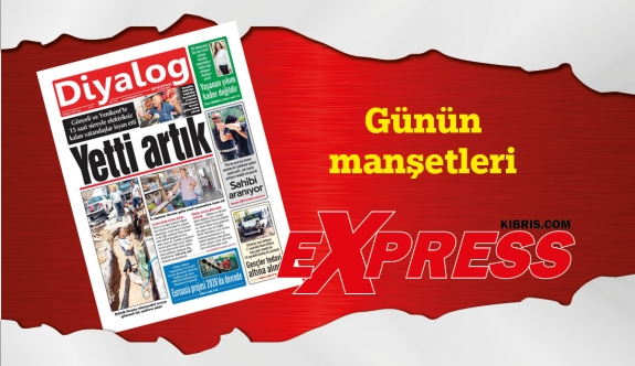 28 Ağustos 2022 KKTC- Türkiye Gazete Manşetleri