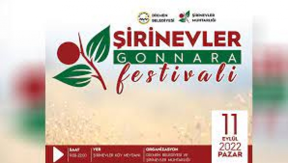 Şirinevler Gonnara Festivali Pazar yapılıyor