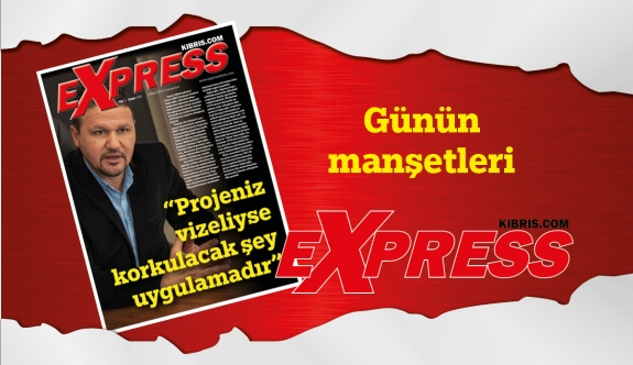 1 Mart 2023 KKTC- TC Gazete Manşetleri