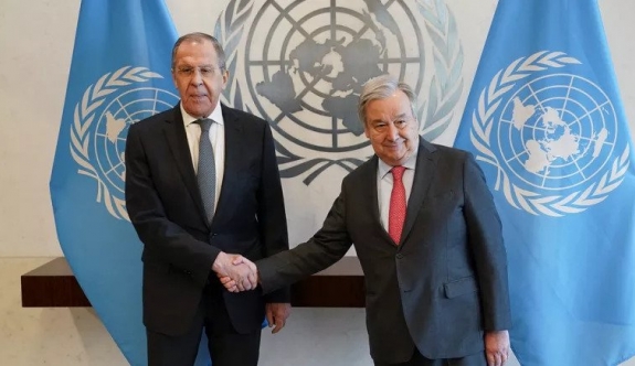 BM Genel Sekreteri Guterres, Rusya Dışişleri Bakanı Lavrov'la görüştü