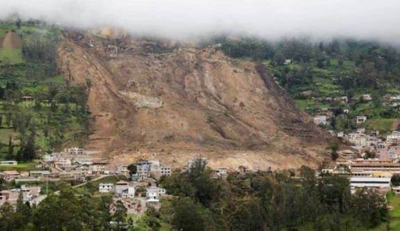 Ekvador'da toprak kayması sonucu ölenlerin sayısı 56'ya çıktı
