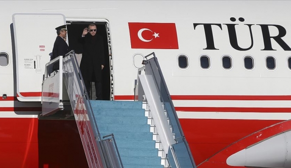 TC Cumhurbaşkanı Erdoğan, Rusya'ya gitti