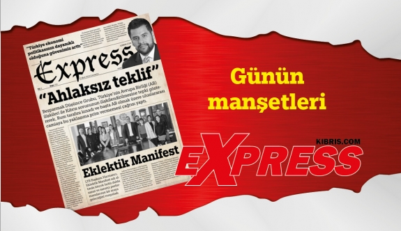 13 Mart 2024 KKTC-TC Gazete Manşetleri