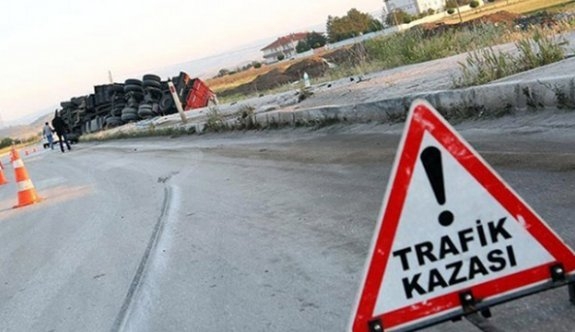 Boğazköy-Dikmen anayolundaki kazada alkollü sürücü yoldan çıktı