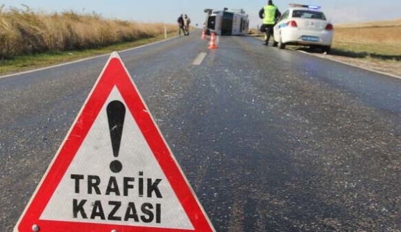 Lefkoşa’daki kazada sürücü park halinde araca çarptı