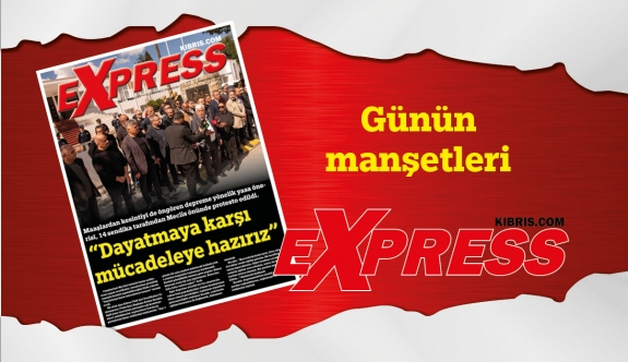 16 Mart 2023 KKTC-TC Gazete Manşetleri