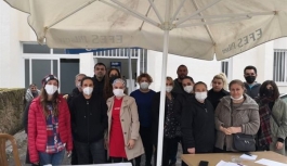 Girne Dr. Akçiçek Hastanesi’nde, 30 Personel İş Bırakma Eylemi Yapıyor