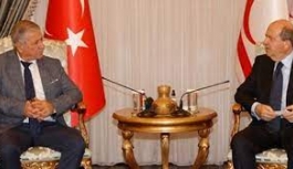 Cumhurbaşkanı Tatar, Kıbrıs Türk İnşaat Müteahhitleri Birliği Heyetini Kabul Ederek Görüştü