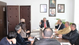 Kutlu Evren, Ali Kamacıoğlu Başkanlığındaki Kıbrıs Türk Sanayi Odası Yönetim Kurulu’nu Kabul Etti