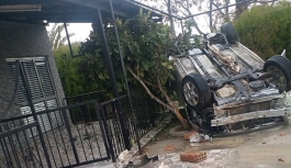 Turunçlu’da korkutan Trafik Kazası
