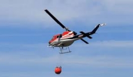 Geçitköy’deki Yangına Müdahale İçin Türkiye’den 2, BM'den 1 Yangın Helikopteri Geliyor