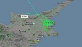 Pegasus Antalya-Kıbrıs Uçağı Bir Müddet Ercan Havaalanına İniş Yapamadı