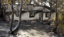 Beş ev ve dört araç yanarak zarar gördü