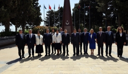 Cumhuriyet Meclisi Heyeti, Azerbaycan’a gitti