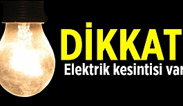 Lefkoşa'da bazı bölgelerde 30'ar dakikalık dönüşümlü elektrik kesintisi olacak!