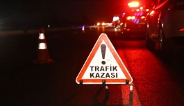 Lefkoşa'da trafik kazası